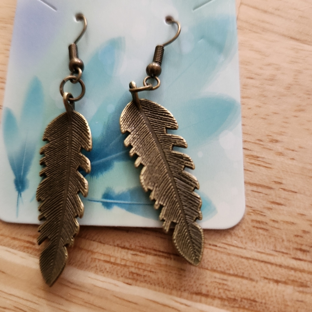 Bronze earrings